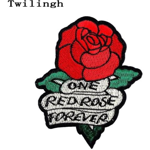 1 Pcs Top Flower Patches Iron-on Sew-on Letter Sequined Motif Applique Garment Children Women DIY Clothes Sticker Wedding Party