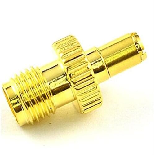 10PCS 3G 4G antenna adapter connector SMA female jack to TS9 male plug rf wifi adapter