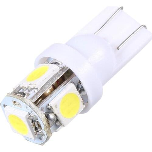 DC12V 4 Pack 1W 5 LED Car Light Bulb Good lighting, no radiation, no flicker, eye-proof Drop shipping