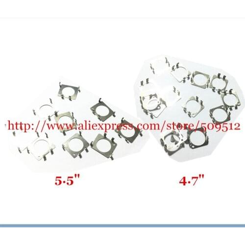 20pcs New Back Rear Camera Bracket Metal Holder Plate Replacement Part for iPhone 7 6 6G 6S 6 plus 4.7 inch 5.5 inch fast ship