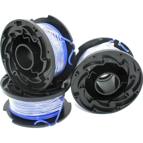 3PK Auto Feed String Trimmer Spool for Black + Deck GH3000 GH3000R LST540 LST540B Trimmer Edger Parts# SF-080 DWB-90588459N