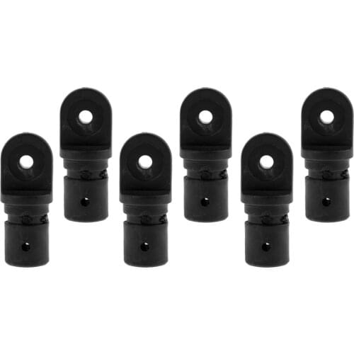 6x Nylon Marine Boat Yacht Bimini Top Fitting Inside Eye End for 7/8" Tube