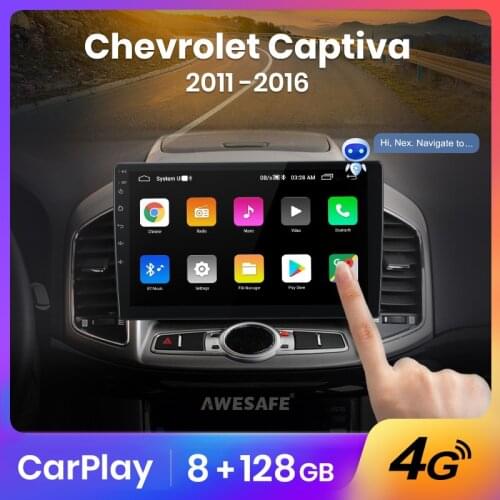 AWESAFE PX9 For For Chevrolet Captiva 1 2011 -2016 Car Radio Multimedia Video Player Navigation GPS No 2 din DVD Android 10