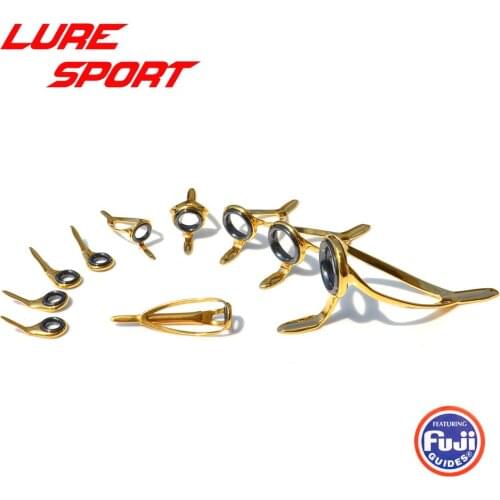 FUJI IGLCSG IGLDBSG IGMNST 10pc 11pc 12pc 13pc Guide set Gold Frame SIC Ring Rod Building component Repair DIY Accessory
