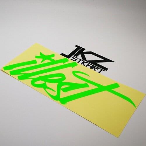 JKZ STKART Vinyl Die Cut Car Sticker Decal star illest 20 x 9 cm for VW Motor Bike Truck Helmet Decorated Stickers