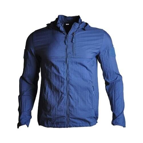 FIshing Clothing Anti-UV Sun Protection Outdoor Hiking Jacket Anti-mosquito Long Sleeve Shirt Quick Dry Camouflage Hooded