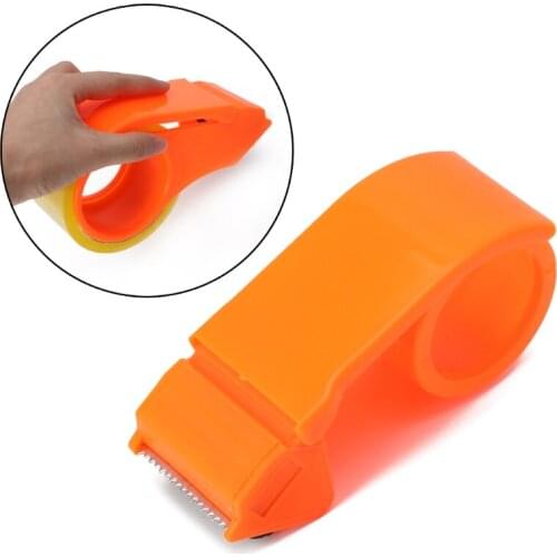 Transparent Adhesive Tape Holder Cutter Packing Dispenser For Office Supplies