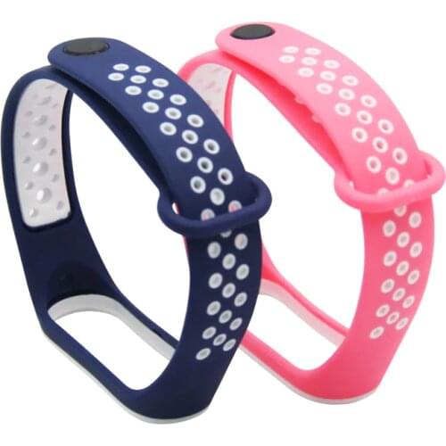 Mi Band 4 3 Wrist Strap for Xiaomi Mi Band 4 3 NFC Silicone Wristband Bracelet Smart Watches Miband 4 3 Accessories Sport Strap