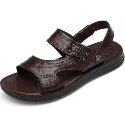 Sandalias sandalen sandals-men shoes para sandles heren leather slide verano v hombre sandals masculino roman sandalia beach da