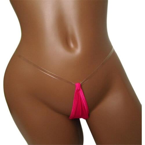 Sexy lingerie femme underwear women panties ropa interior femenina tanga thong Zona pellucida ellipse String Traceless T-back