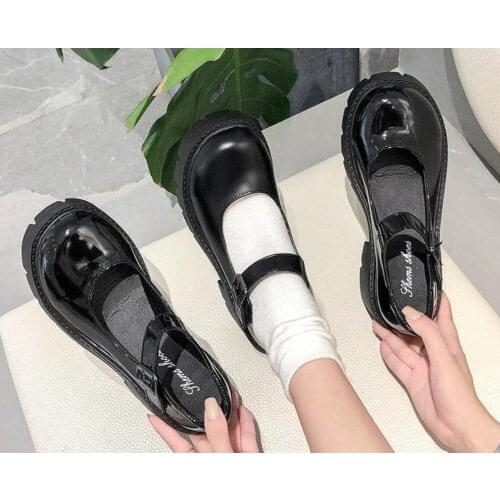 Lolita Shoes Women Japanese Style Vintage Soft Sister Girls High Heels Waterproof Platform College Student Cosplay Costume Shoes