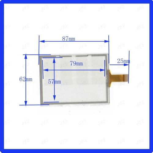 ZhiYuSun KDT-5311 87*62mm 8lines navigation resistive touch screen display on the outside flat screen handwriting KDT5311