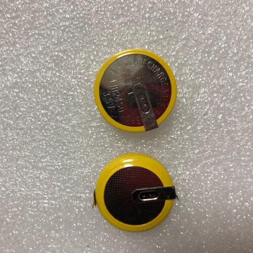 2pcs/lote Good quality,Button rechargeable battery LIR2450 3.6V 180"