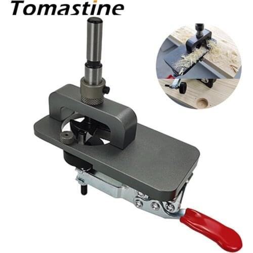 35mm Hinge Boring Jig Woodworking Hole Drilling Guide Locator Aluminum Alloy Hole Opener Template Carpenter Door Cabinets