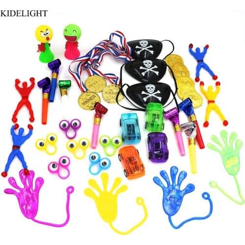 40PCS Kids birthday Party Favor pinata filler toy school rewards present giveaway baby shower boy pirate party gift souvenir