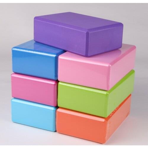 5 colores Pilates bloque de Yoga de EVA de deportes gimnasio ejercicio