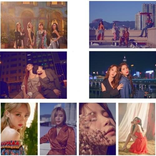 5D DIY Diamond Painting K-POP MAMAMOO Album Wind Flower Diamond Embroidery Diamond Mosaic Full Cross Stitch Kits Home Decor