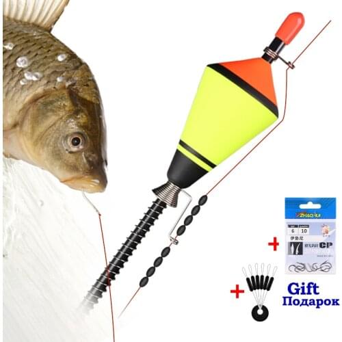 1Piece Automatic Float Wide Range Buoy Ocean Sea Boat Fishing Bobber Fast Beach Fishing Buoy Fishing Artifact Tackle Accessorie