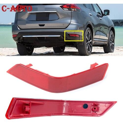 Car Rear Bumper Fog lamp Tail Brake Reflector Lights For Nissan X-Trail T32 2017 2018 2019 2020 False Light Decorative Lights
