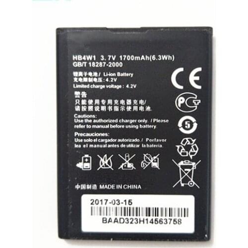 B-TAIHENG Battery HB4W1 For Huawei Ascend G510 G520 G525 Y210 Y530 C8813 C8813Q C8813D T8951 U8951 W2 high capacity 1700mAh