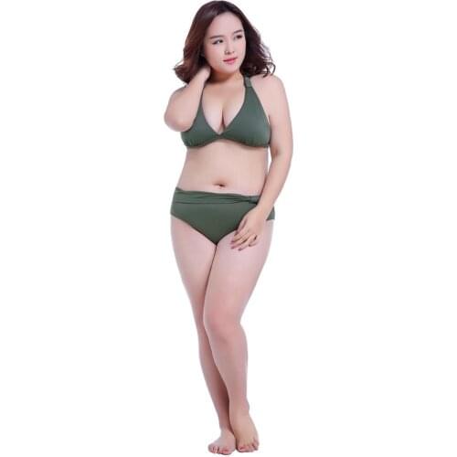 BONJEAN Sexy Bikini Swimwear Women Summer Swimuit Female Bathing Suits Big Bras E F G H Push Up Sexy Bikini Plus Size Female