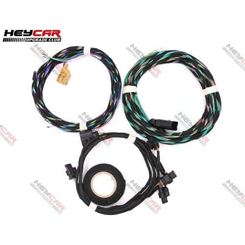 FOR VW PASSAT B7 CC TIGUAN 5N PARKING FRONT 4K TO 8K PDC OPS INSTALL HARNESS CABLE WIRE KIT