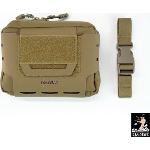 DMgear Tactical Pouch MOLLE Armor Pouch Horizontal Medical Pouch Laser Cut Utility Pouch BG42