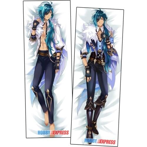 Hobby Express Anime Dakimakura Japanese Otaku Waifu Hugging Body Pillow Cover Kaeya Genshin Impact 21621