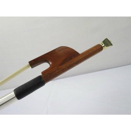 Upright bass bow Old model France style letterwood3/4 bass bow,BRASS SCREWS 9512