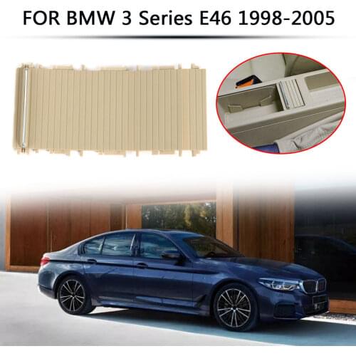 Center Console Cover Cup Holder Sliding Roller Blind for BMW E46 3 Series 1998-2005 51167038333