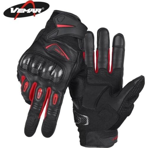 Motorcycle Gloves Summer Breathable Mesh Moto Motocross Gloves Motobiker Riding Gloves Touch Function Guantes Moto