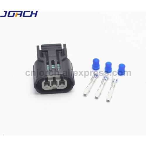 10sets Sumitomo 3pin waterproof car plug Genuine Harness Repair Kit Civic Element CR-V connector 6189-0887 For Honda Acura