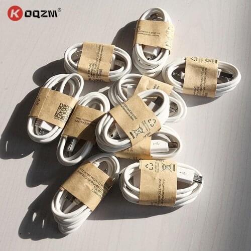 1Meter Universal Micro USB Data Charging Sync Cable For Samsung For Xiaomi Android Mobile Phone USB Charging Cord