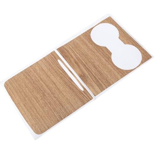 Vxvb For Tesla Model 3 Model Y 2021 Car Accessories Wood Center Console Car Central Control Panel Sticker Interior Film Wood