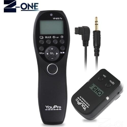 LCD Wireless Shutter Timer Remote 2.4G S1 For Sony DSLR a900/a850/a700/a560/a550/a500/a450/a400/a350/a99/a77/a65/a57/a55