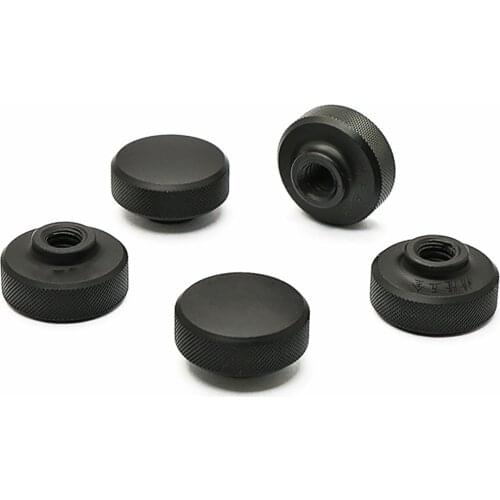 1PCS 1/4 Knurled Thumb Nuts Grip Knob Nut Set For Camera Stabilizing Equipment Aluminium Alloy Hand Tighten Knob Nut