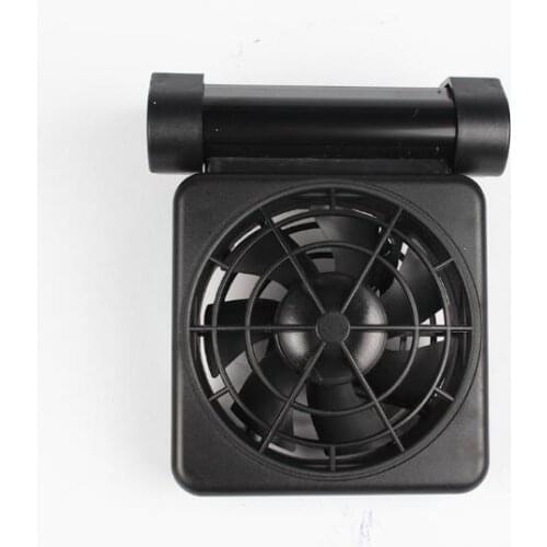 1 pcs Aquarium Fish Tank Automatic Temperature Control Fan Tank Cooling Aquarium Fan Water Cooling Mute Aquarium Chiller Eu Plug