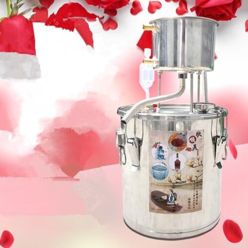10L/22L/36L/55L Brewing Wine Equipment Distilled Brandy Water Hydrolat Machine Home Fermentation Barrel
