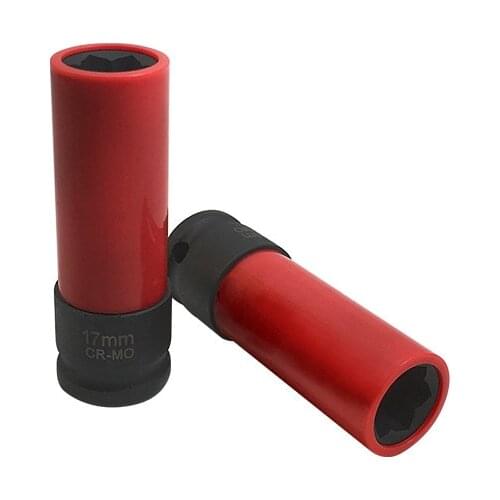 17mm Protective Wheel Lock Lug Nut Socket Nut Removal Socket Wrench For Mercedes BENZ S Series W221 Tyre Anti-theft Screw Sleeve