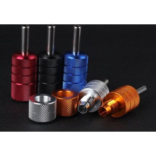 2pcsTattoo equipment 25mm aluminum alloy self-locking handle tattoo handle tattoo machine handle Tattoo self-locking handle grip