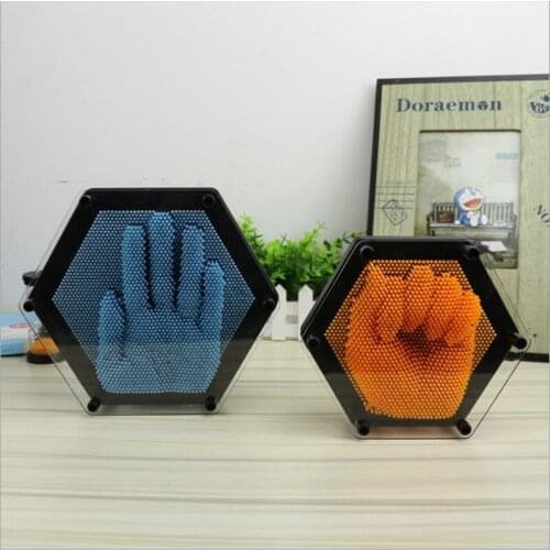 3D Pin Art Sculpture and Creative Fingerprint Thinking Toy DIY Letter for Carfts cartas Nordic Toy bachelor party