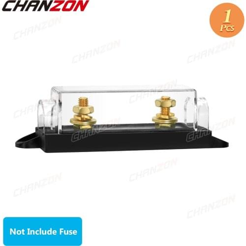 1pc ANL Car Auto Fuse Holder Bolt-on Terminal Motor Case Boxes Cutoff Blow Blo Electric Automotive Automobile Type Support