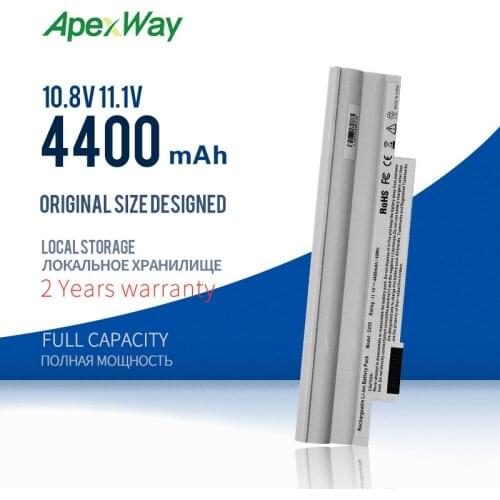 White 4400mAh AL10B31 battery for ACER Aspire One 522 722 AOD255 AOD257 One AOD260 AK.003BT.071 BT.00603.114 LC.BTP00.129 D255