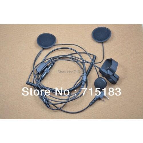 Freeship motorcycle helmet headset for Baofeng UV-B5 UV-B6 UV-5R UV-3R+Plus,Kenwood,Wouxun KG-UVD1P,Quansheng TG-UV2 cb radio