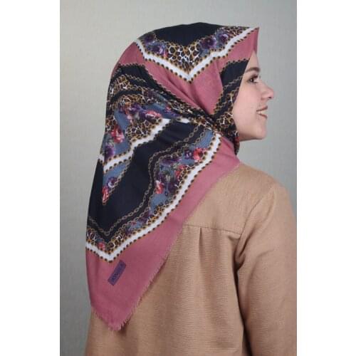 BONJELA PATTERNED COTON SCARF-DESEN-64-AVAILABLE in