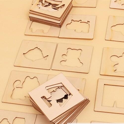 Q6PD Creative Teaching Aid Art Class Supplies Hand Painting Set for Toddlers Crafts Toy Educational Preschool Painting Kit