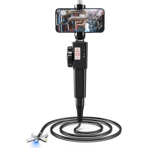 Hot Selling 8.5mm 2 Way Articulation Endoscope with Video Borescope Inspection Camera for All Cars