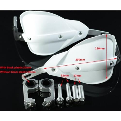 Motorcycle Motorcross Dirt Bikes Handlebar Handguards Fit EXC CRF YZF KXF K TM 7/8" 22mm Or 1-1/8 28mm Fat Bar