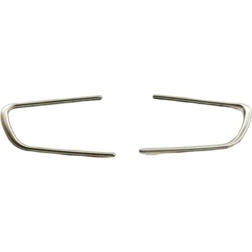 Trim Car Accessories Styling Decoration Stickers Shel Stainless Steel for Citroen C4 Car Steering Wheel Decoration Button Cover