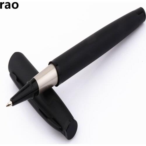 Luxury quality 721 Matte black Business office Rollerball Pen New School student stationery Supplies Ball point Pens